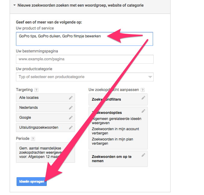 zoekwoorden_opvragen